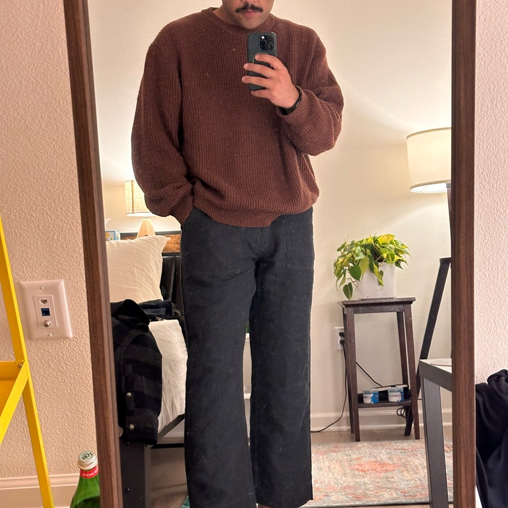 Madewell Crewneck oversize sweater